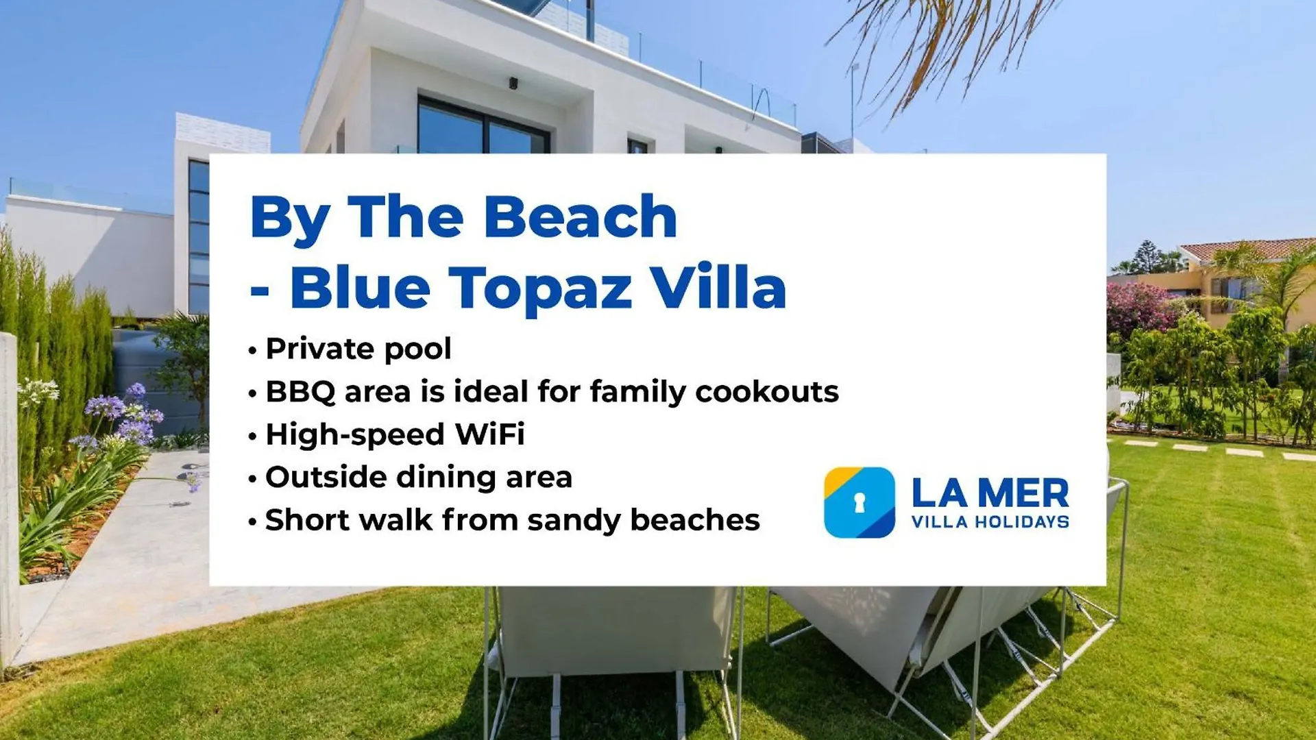 By The Beach - Blue Topaz Villa Protaras